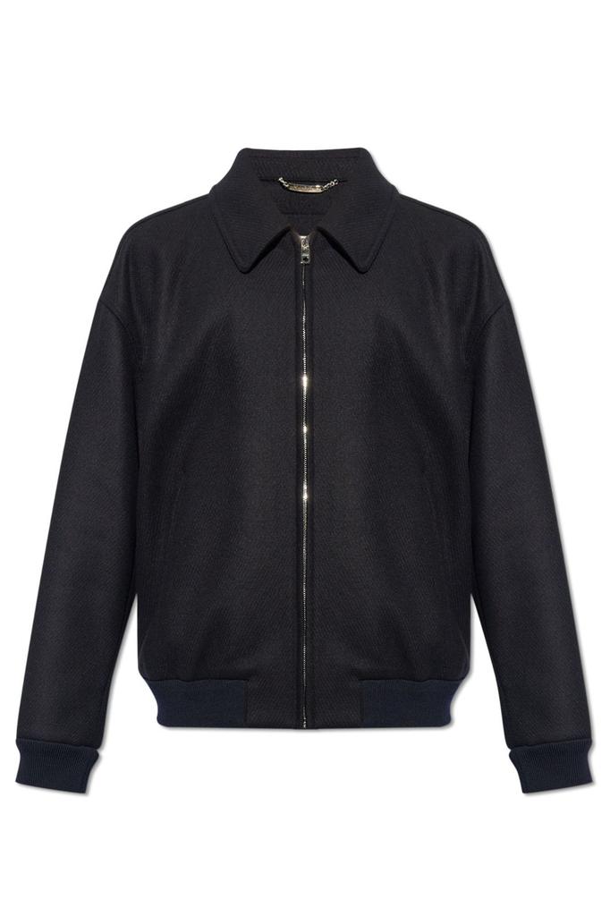 Shop Dolce & Gabbana Zipped Bomber Jacket on Sale at