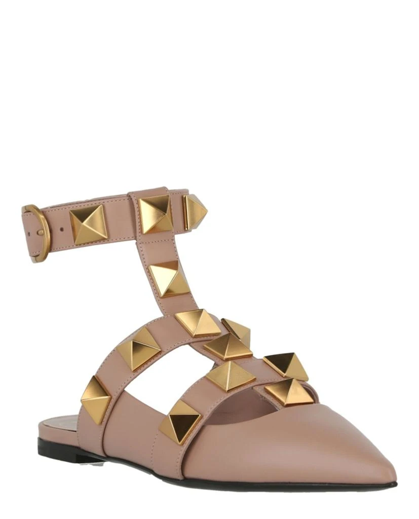 Valentino Roman Stud Ballerina Shoes 2