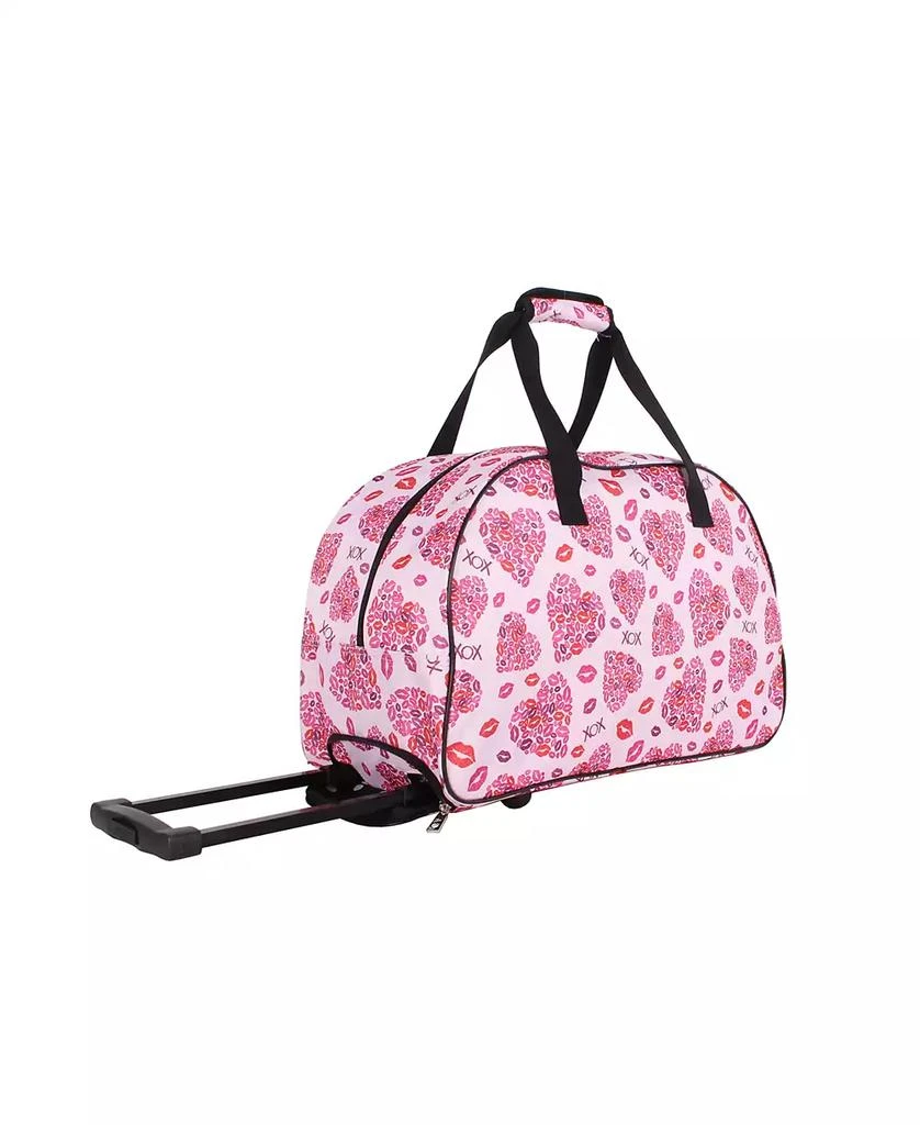 Betsey Johnson Carry-On Softside Rolling Duffel Bag 2