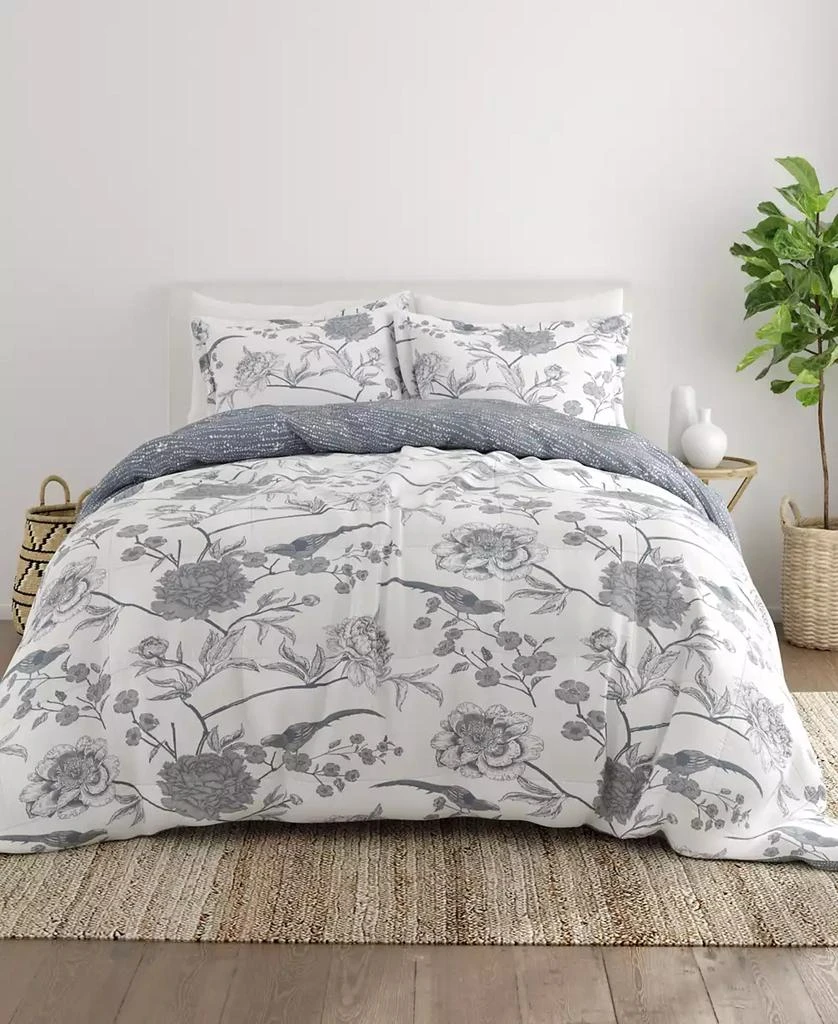 IENJOY HOME Molly Botanicals Reversible 3-Pc. Comforter Set 8