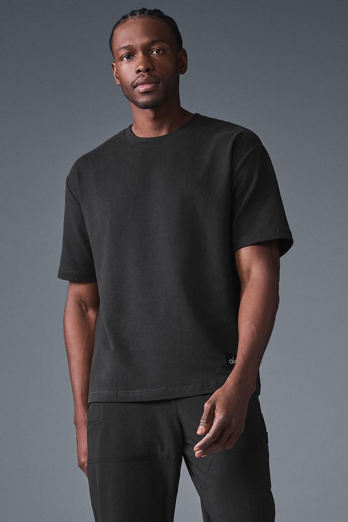 Alo Double Take Short Sleeve - Black