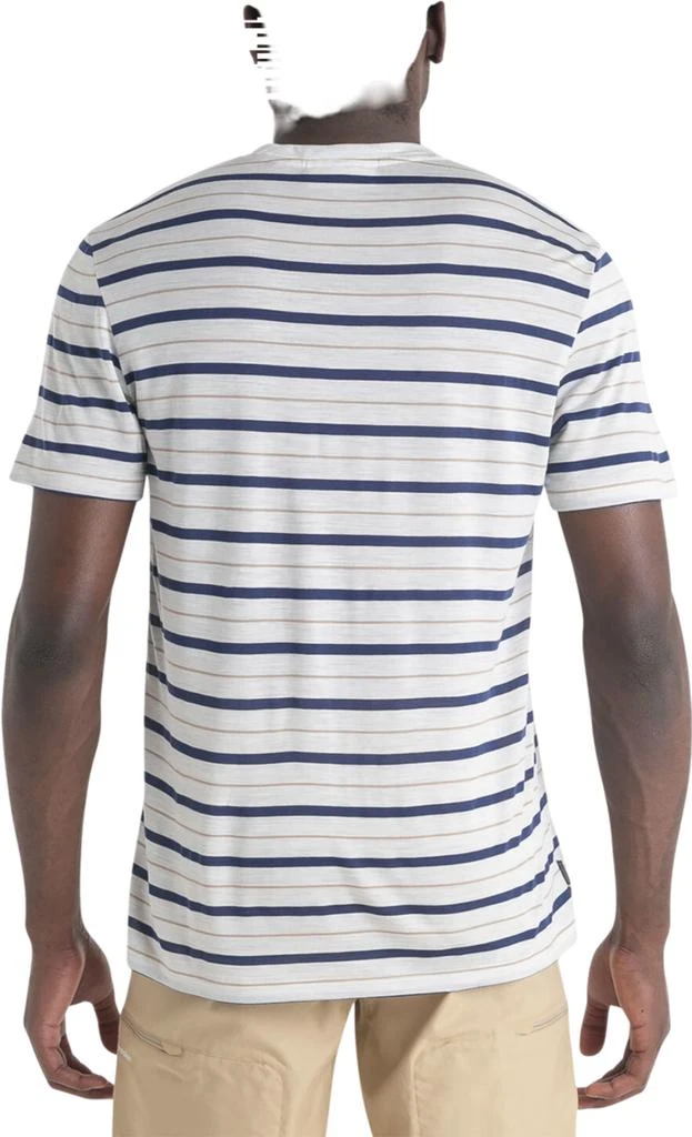Icebreaker Wave Short Sleeve Wave Stripe Tee - Men
s 2