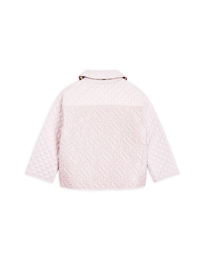 Burberry Girls' Monogram Quilted Panel Jacket - Little Kid, Big Kid 2