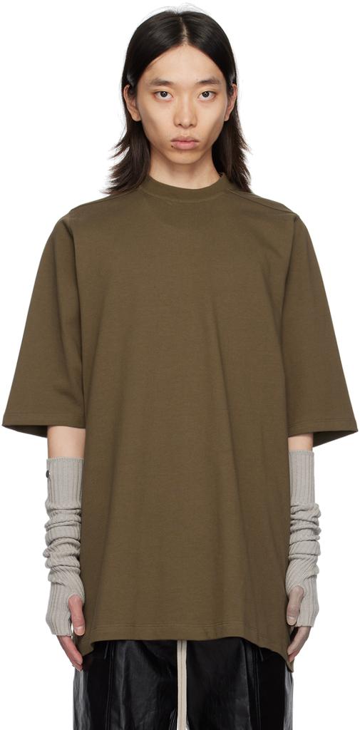 【関税込み】Rick Owens グレー Porterville Jumbo Tシャツ Gray Porterville Jumbo T-Shirt by Rick Owens DRKSHDW on Sale
