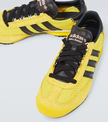 Adidas x Wales Bonner SL76 leather-trimmed sneakers 3