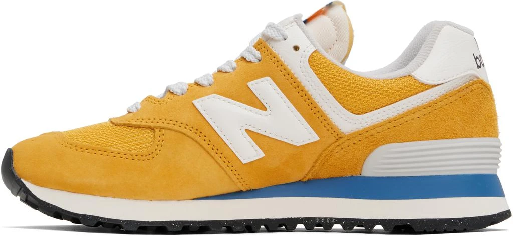 New Balance Yellow 574 Sneakers 3