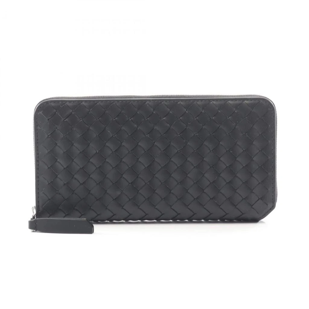 Bottega Veneta Leather Long Wallet (Bi-Fold) (Pre-Owned)