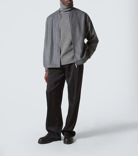 Jil Sander Zip-up wool sweatshirt 2