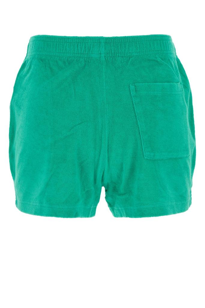 Sporty & Rich Sporty & Rich Logo Detailed Elasticated Waistband Shorts