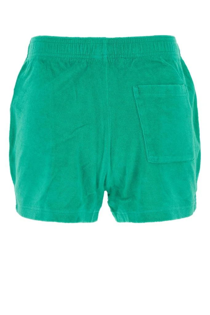 Sporty & Rich Sporty & Rich Logo Detailed Elasticated Waistband Shorts 2