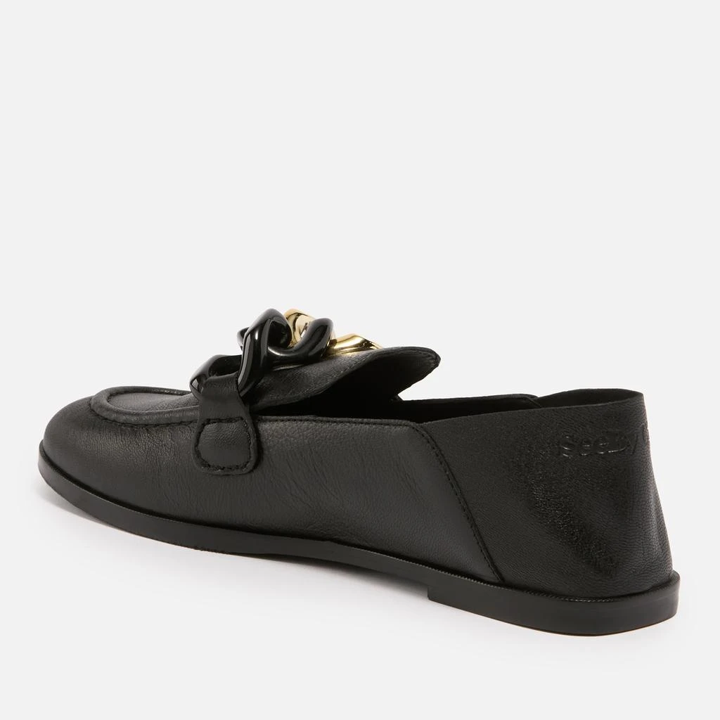 See By Chloé See By Chloé Women's Monyca Full-Grained Leather Loafers 2