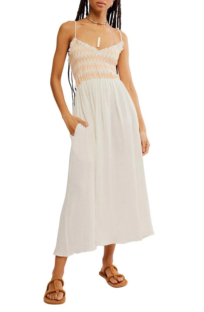 Free People Sweet Nothings Cotton Gauze Maxi Sundress 1