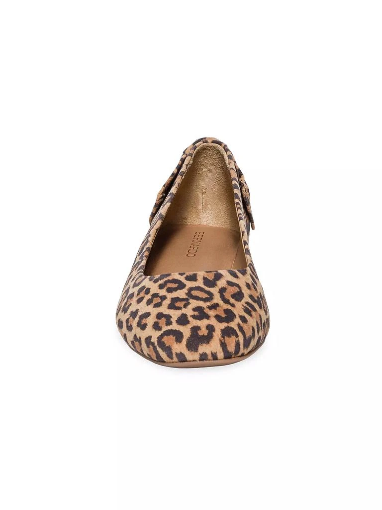 Bernardo Eloisa Suede Bow Flats 4