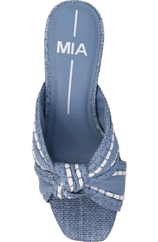 MIA Hania Sandals In Denim 3