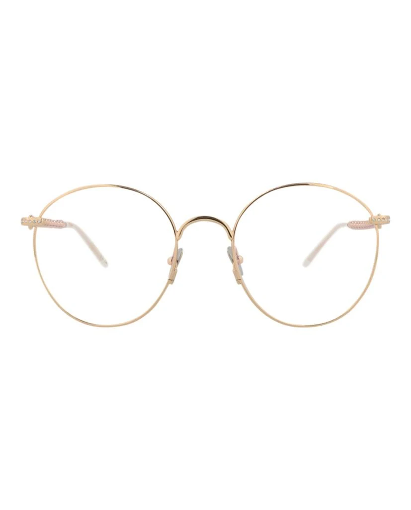 Pomellato Round-Frame Metal Optical Frames 1