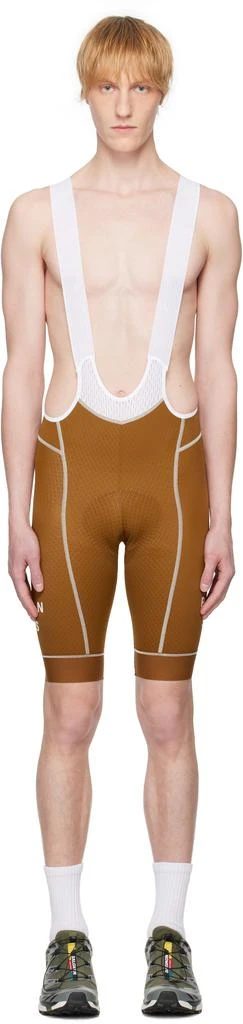 Pas Normal Studios Brown Mechanism Bib Shorts 1