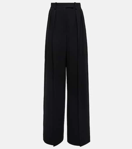 Khaite Teyana high-rise wide-leg pants 1