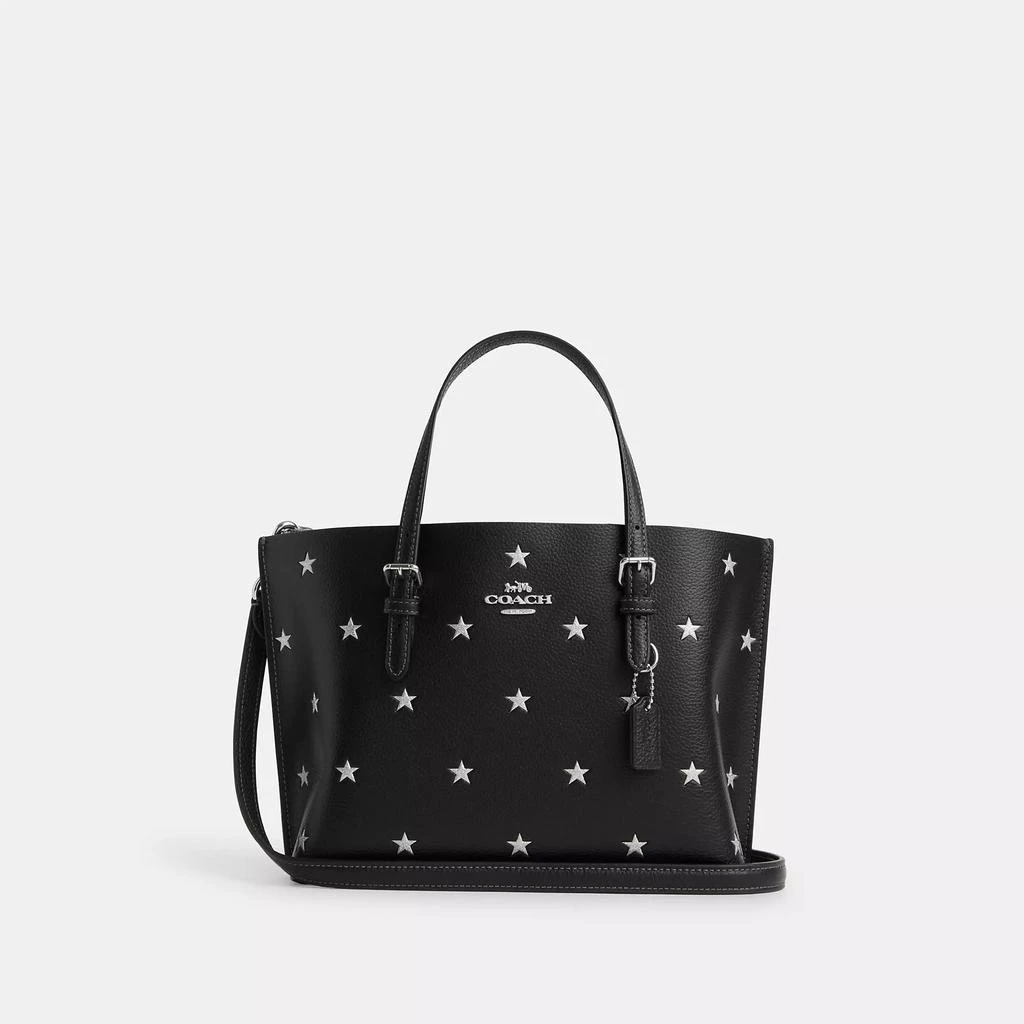 Coach Mollie Tote Bag 25 With Star Print 1