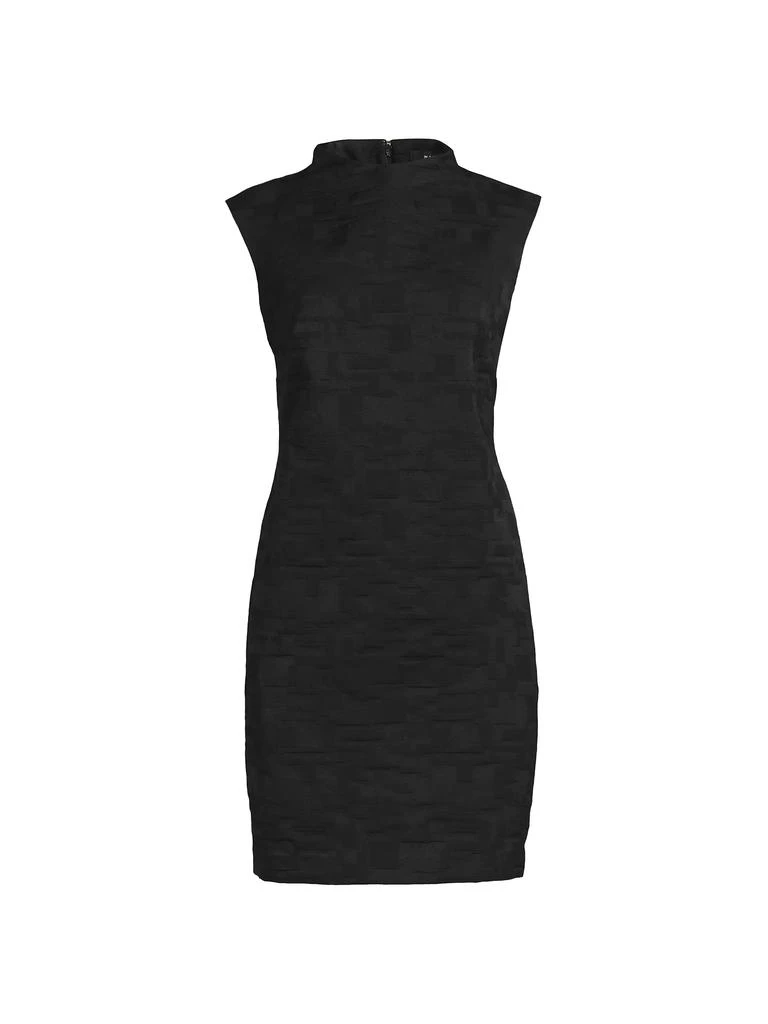 Natori Geo Texture Jacquard Dress 1