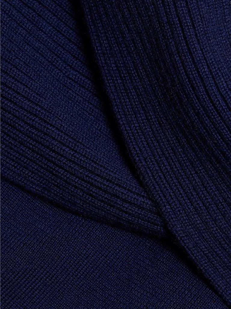 Tahari Rowan Wool Off-The-Shoulder Sweaterdress 7