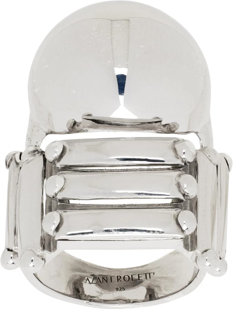 Alan Crocetti Silver Armadillo Armour Ring 1