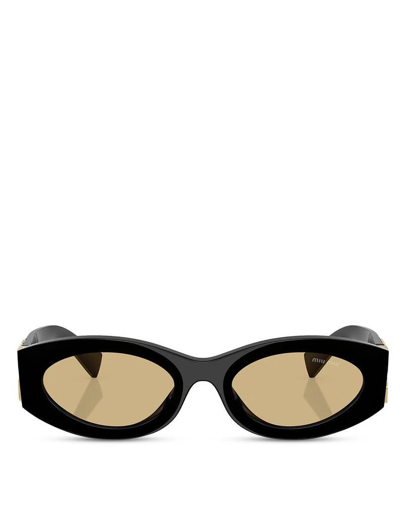 Miu Miu Oval Sunglasses, 54mm 2