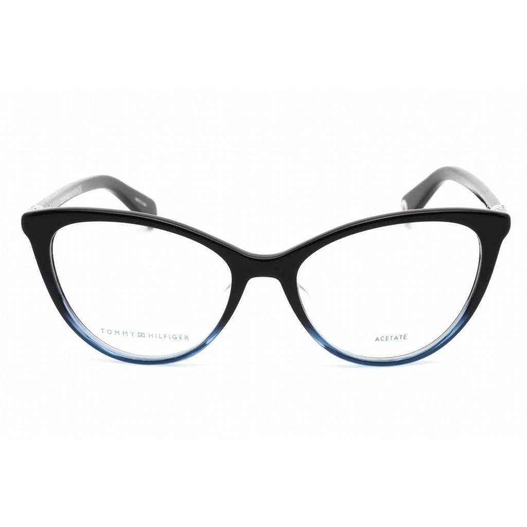 Tommy Hilfiger Tommy Hilfiger Women's Eyeglasses - Cat Eye Blue Azure Plastic Frame | TH 1775 ZX9 2