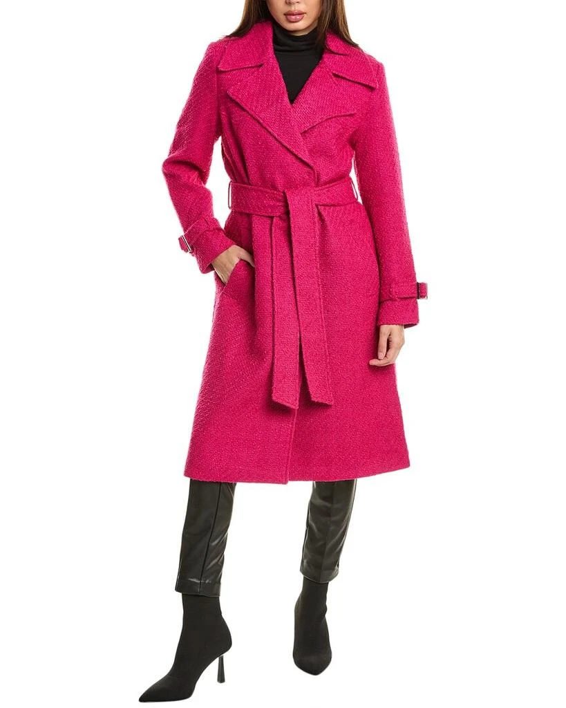 NOIZE Francie-S Long Trench Coat 1