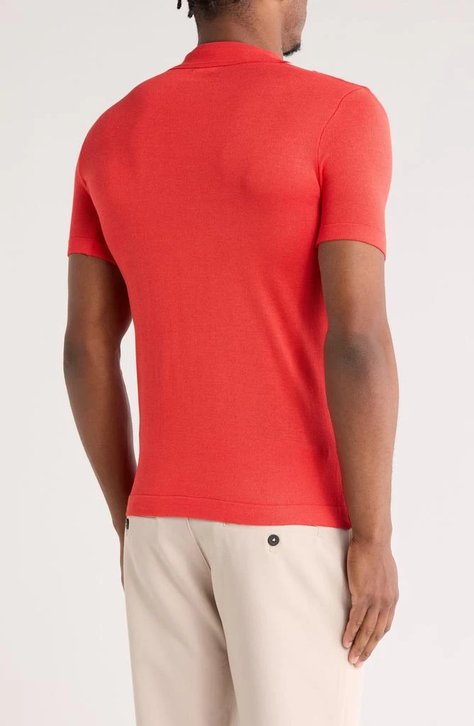 TR Premium Textured Knit Stripe Polo 2