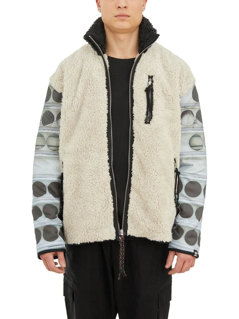 Adidas Adidas X Song For The Mute Fleece Textured Jacket 4