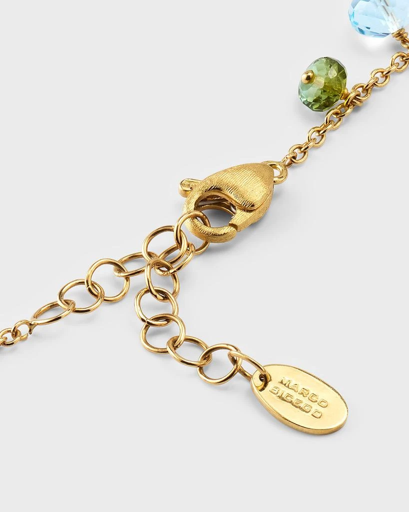 Marco Bicego 18K Yellow Gold Africa 2 Strand Necklace with Graduated Mixed Gems 4