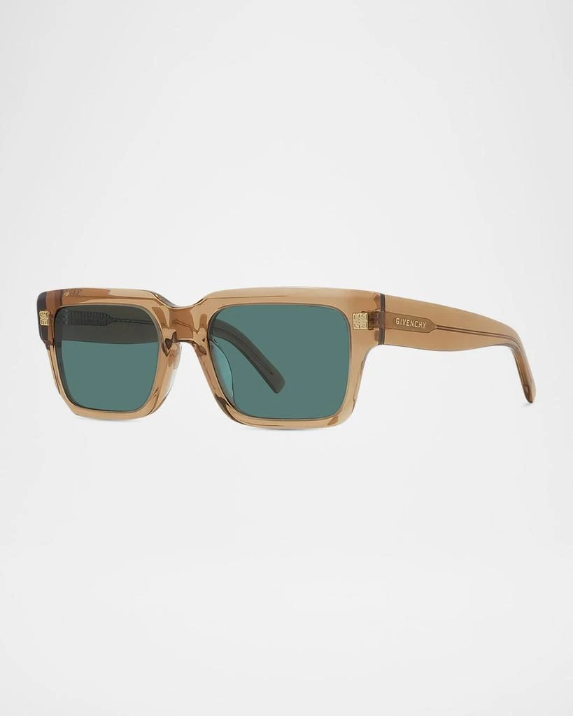 Givenchy Men's GV Day Acetate Rectangle Sunglasses 3