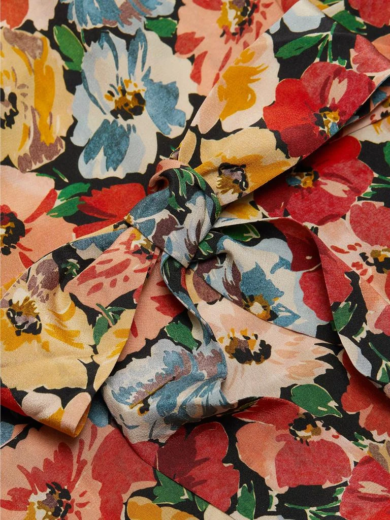 DÔEN Dianne Floral Silk Minidress 7