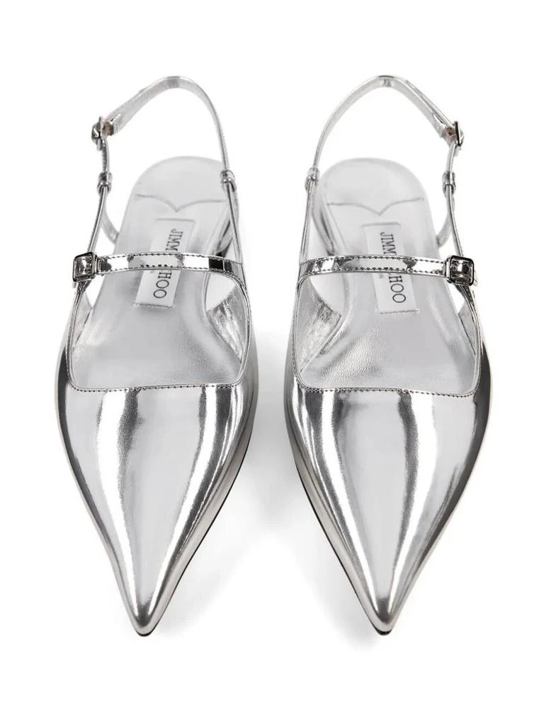 Jimmy Choo Jimmy Choo Didi Leather Ballet Flats Shoes 4