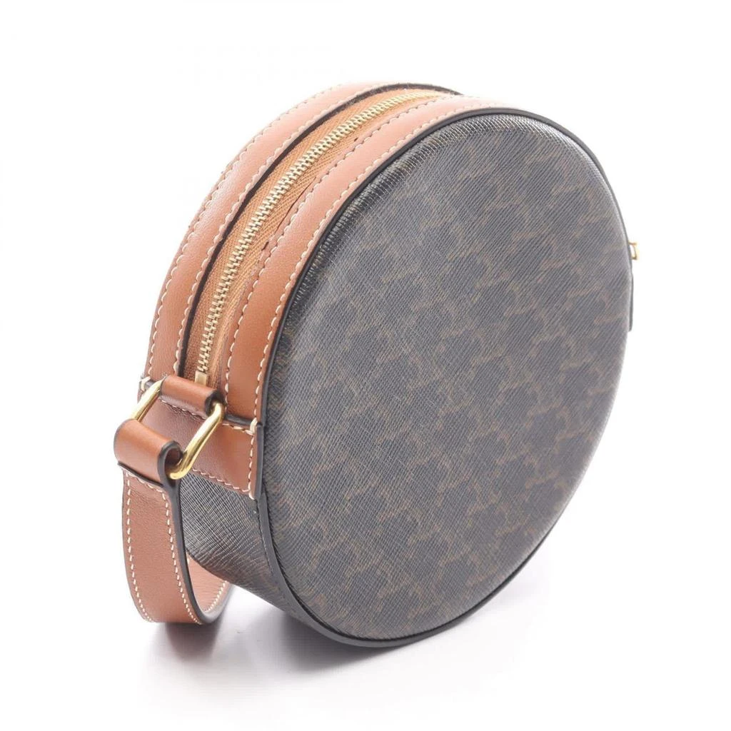 Celine Coated Canvas Leather Shoulder Bag (Pre-Owned) 2