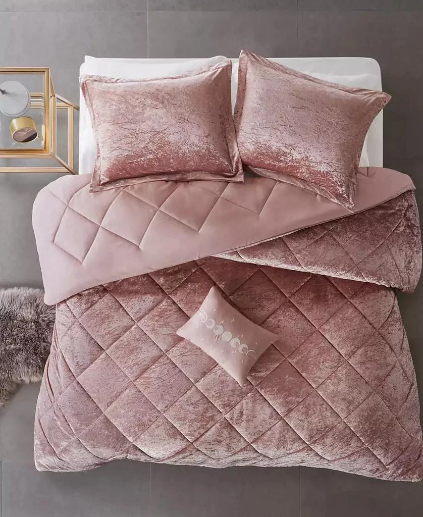 Intelligent Design Felicia Velvet 4-Pc. Comforter Set 2