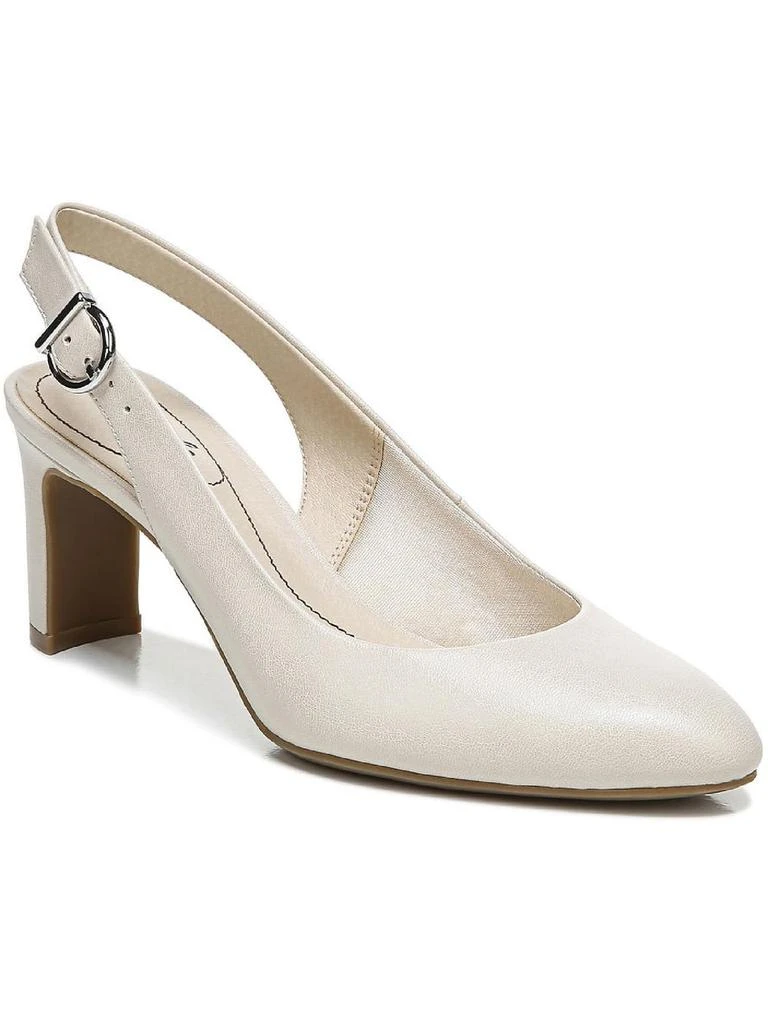 LifeStride Gigi Sling  Womens Cushioned Footbed Slip On Dress Heels 4