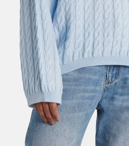 Jardin des Orangers Wool and cashmere sweater 6