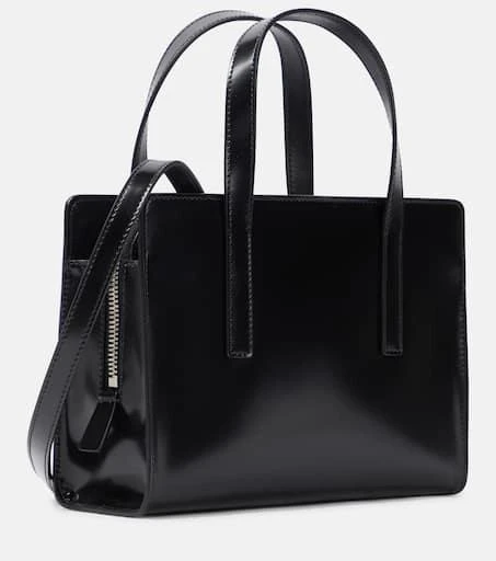Prada Logo patent leather tote 4