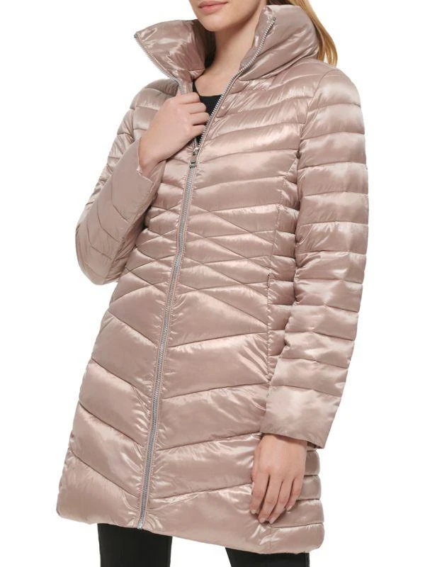 Karl Lagerfeld Paris Chevron Quilted Puffer Jacket 3