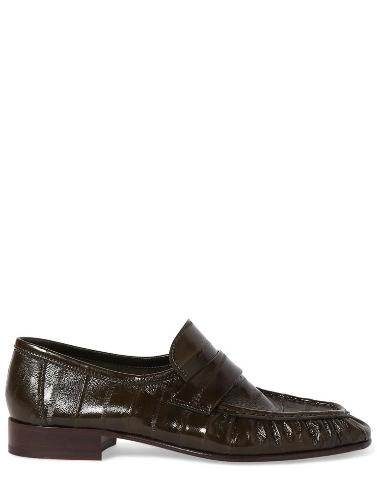 The Row 10mm Soft Eel Leather Loafers 1