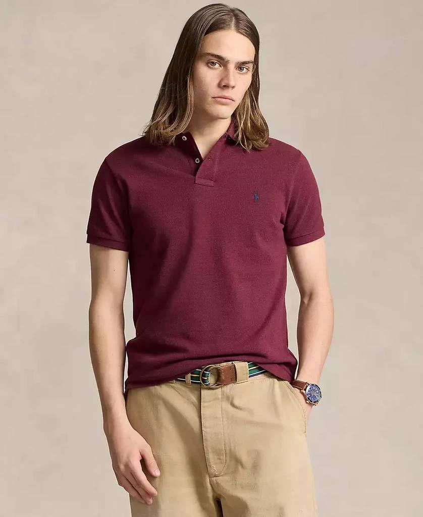 Ralph Lauren Men's Cotton Custom Slim Fit Mesh Polo Shirt 1