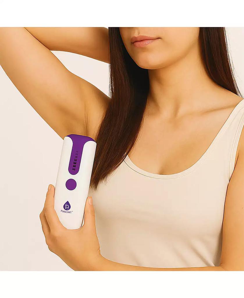 PURSONIC IPL Laser Hair Removal Device w – Painless Permanent Hair Reduction at Home