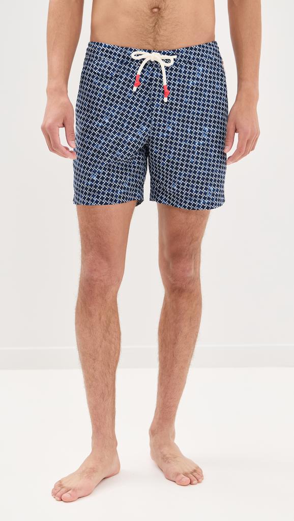 ORLEBAR BROWN Standard High Low Geo Swim Shorts 6"