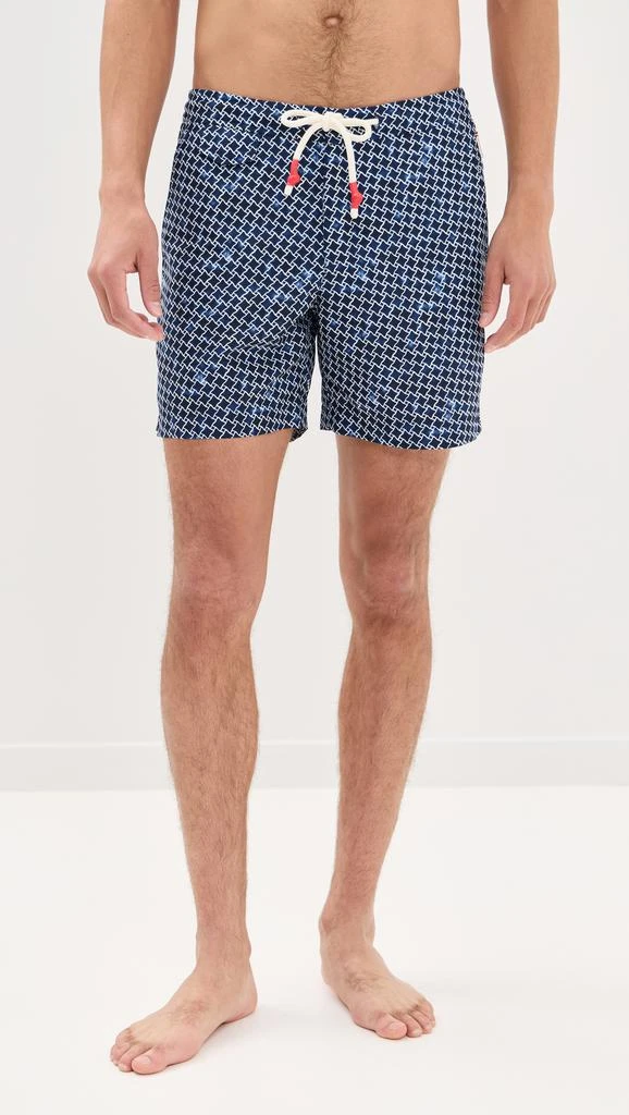 ORLEBAR BROWN Standard High Low Geo Swim Shorts 6" 1