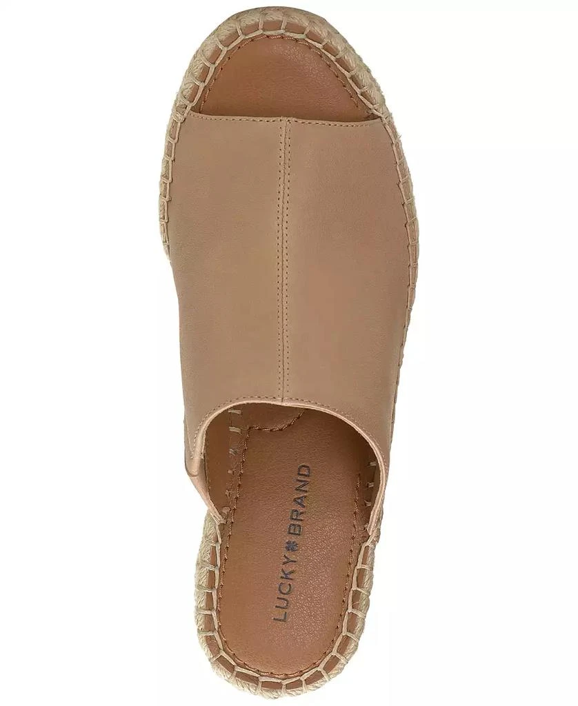 Lucky Brand Women's Cabriah Platform Wedge Sandals 4