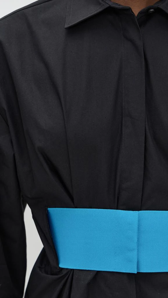 MSGM Collar Long Sleeve Mini Dress 5