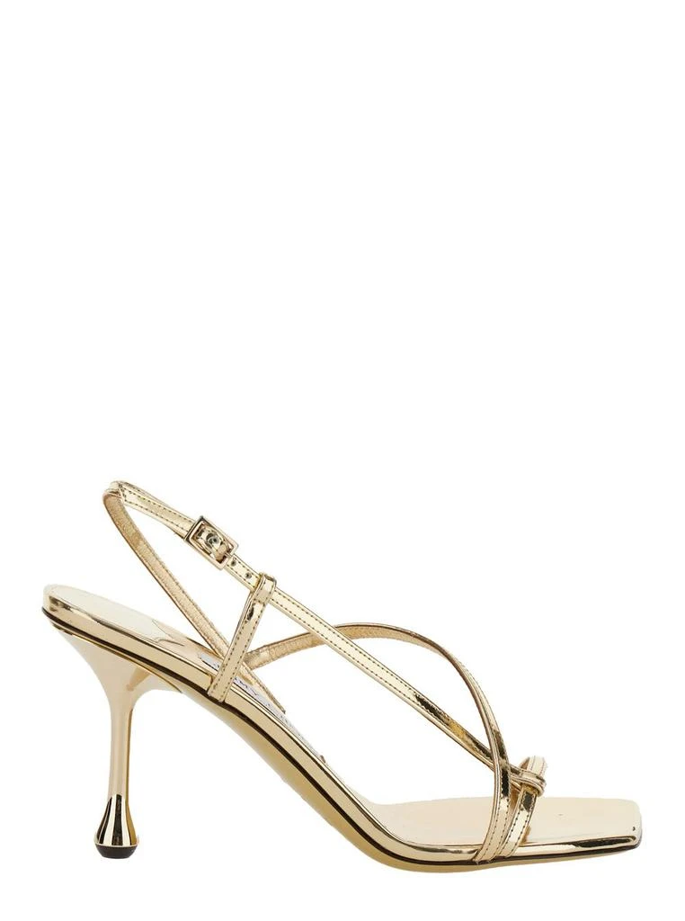Jimmy Choo Jimmy Choo Etana Metallic Finished Sandals 1