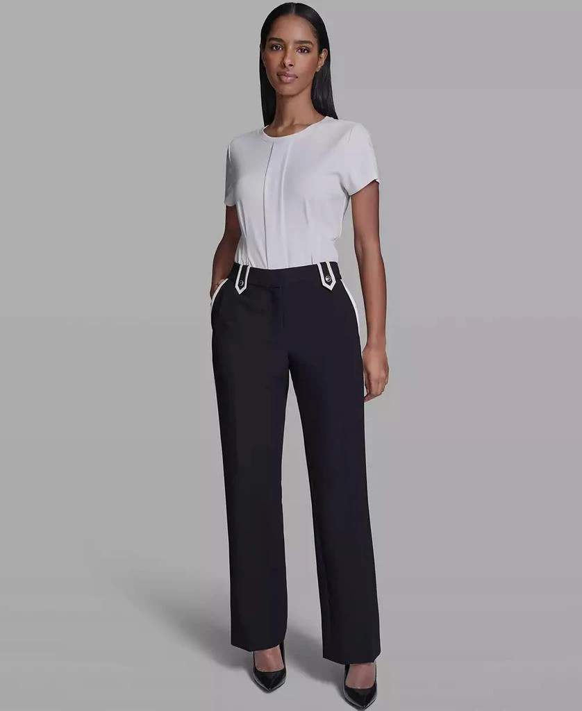 Karl Lagerfeld Paris Women
s Flare Pants 2