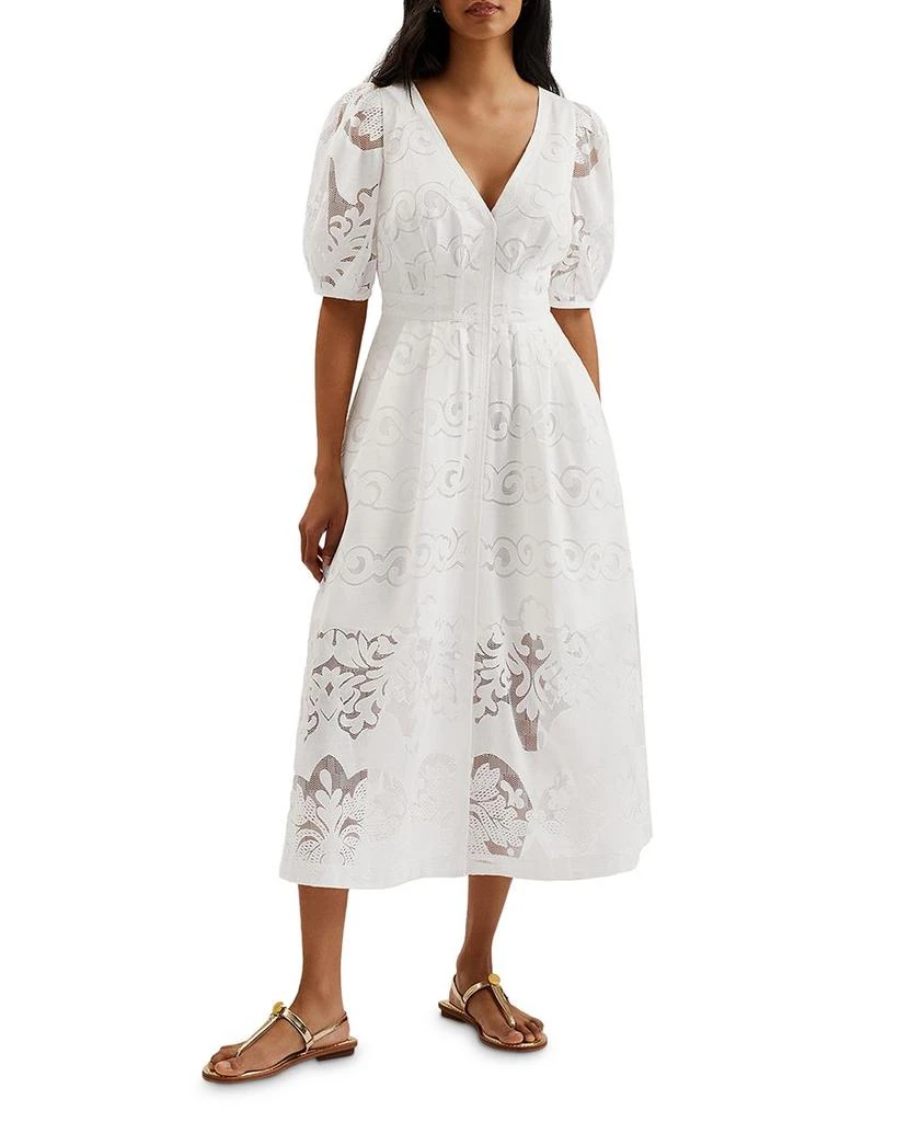 Ted Baker London Agnel Lace Midi Dress 1